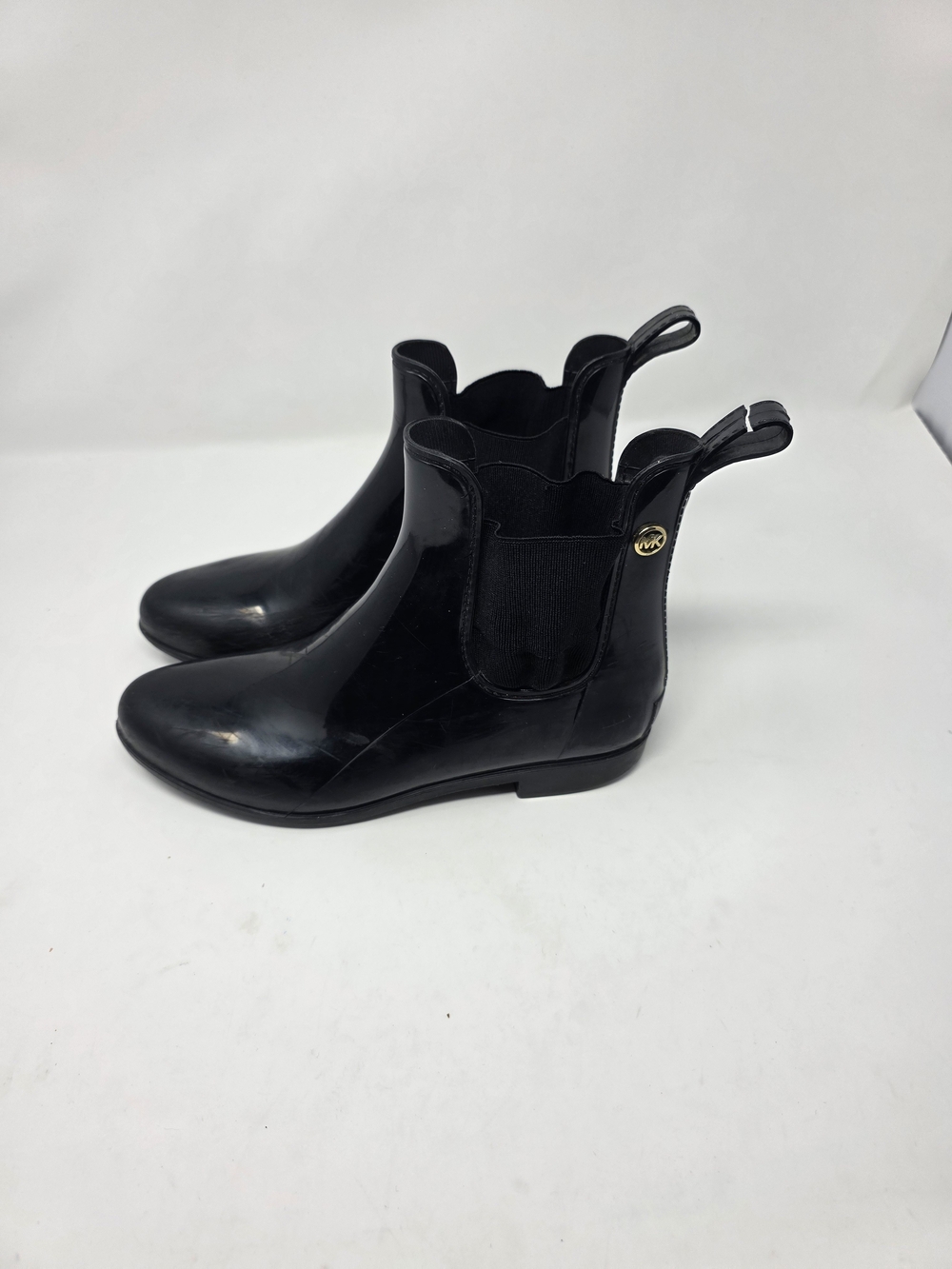 Michael Kors Black Chelsea Rain Boots
